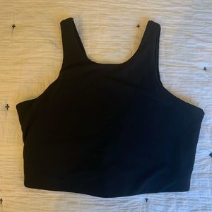 Outdoor Voices Black Longline Bra Size Medium